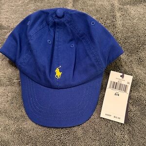 Ralph Lauren Kids Royal Blue Hat